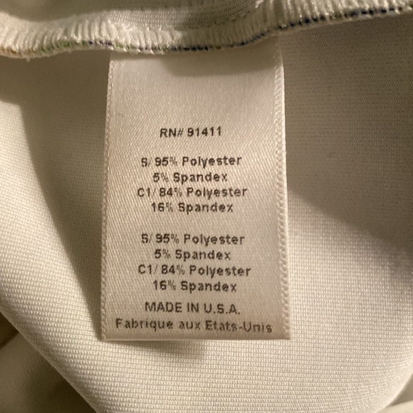 Clover Canyon Floral Mosaic Neoprene Scuba Fitted Sheath Slip Dress - M - Picture 9 of 11